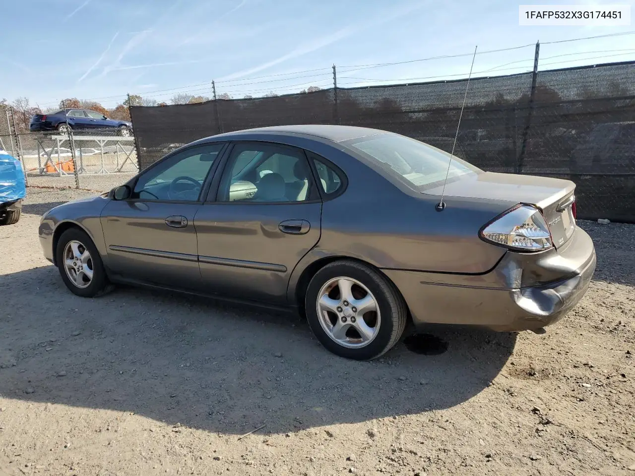 1FAFP532X3G174451 2003 Ford Taurus Se