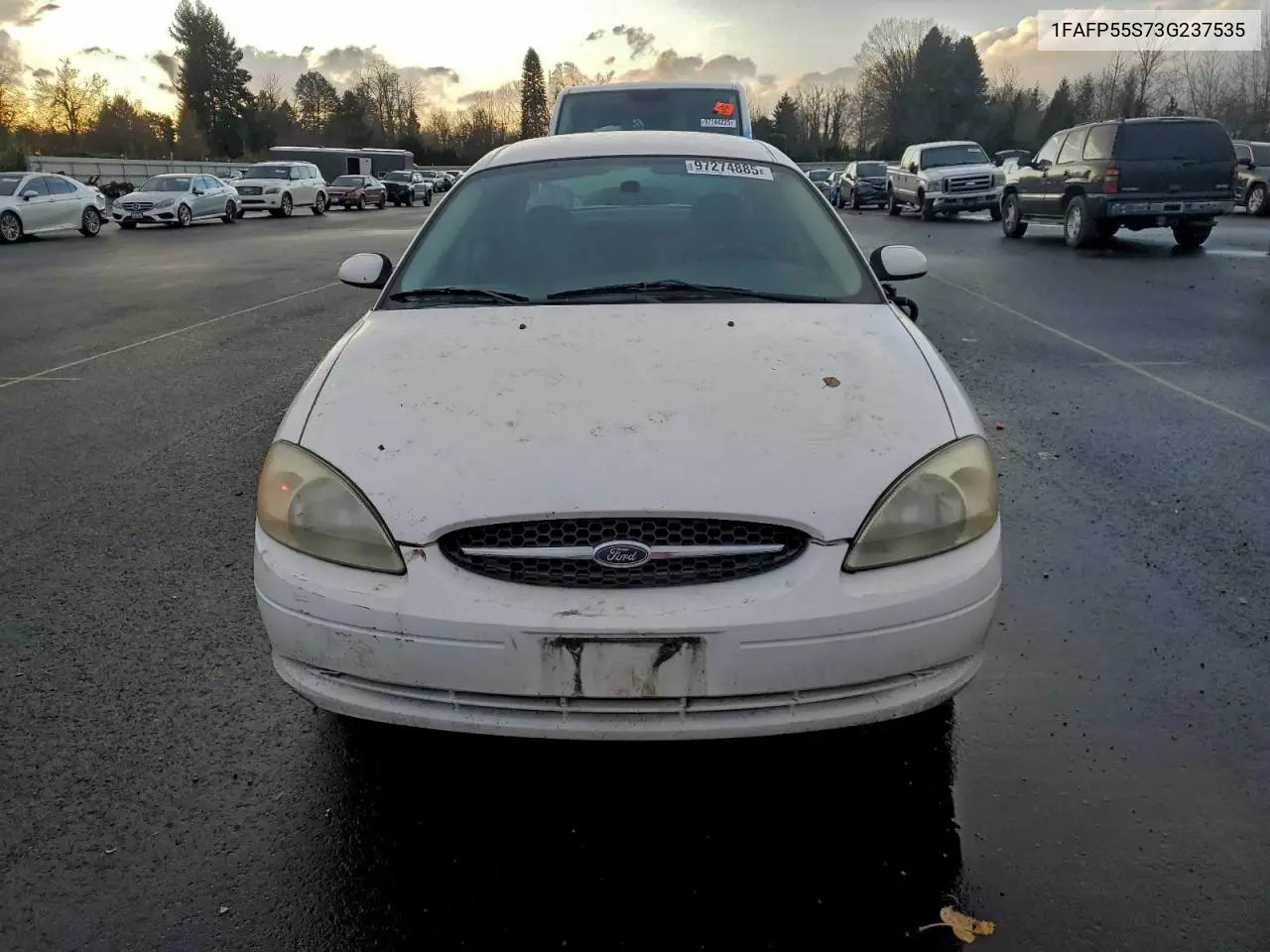 1FAFP55S73G237535 2003 Ford Taurus Ses