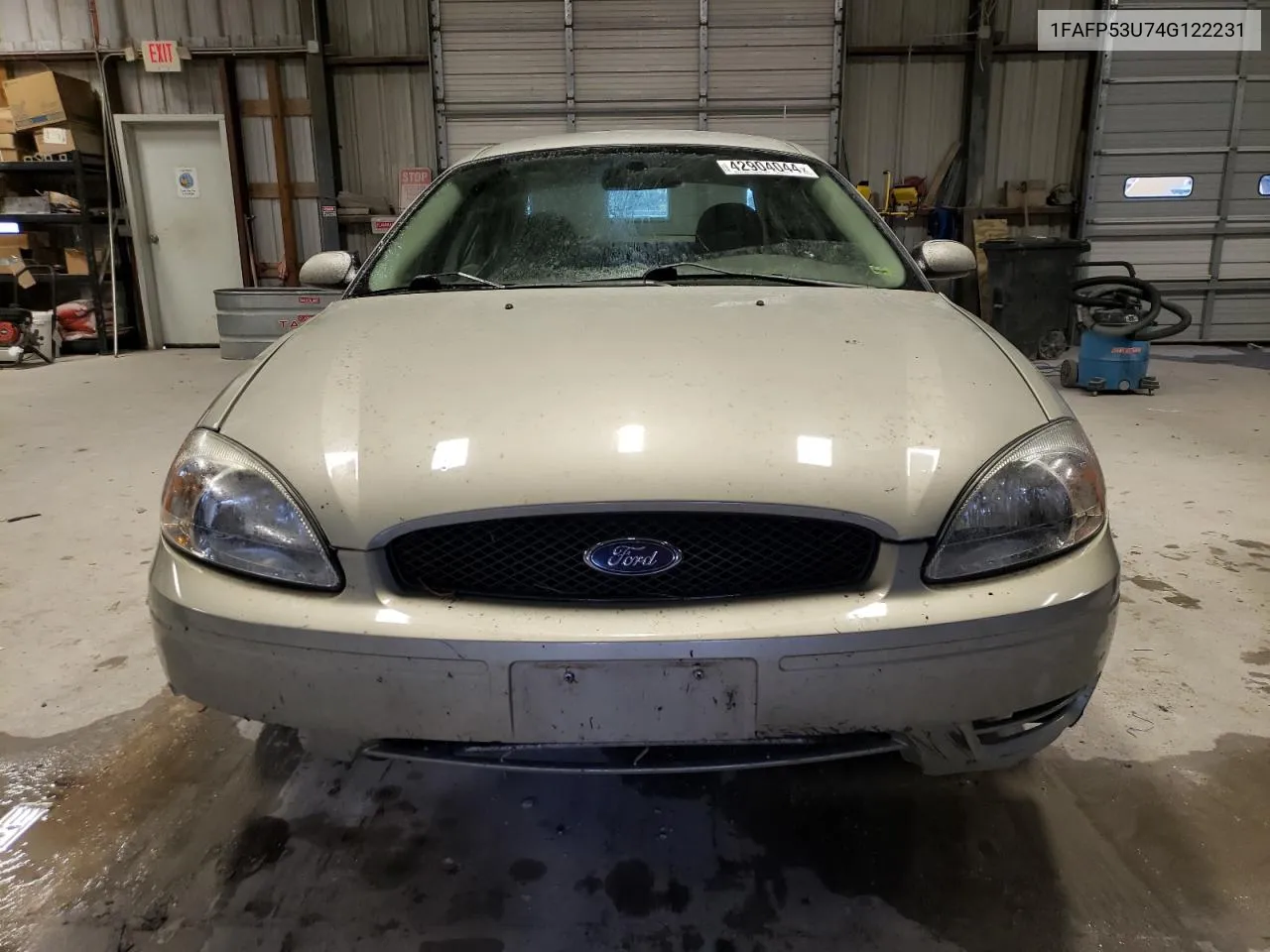 2004 Ford Taurus Se VIN: 1FAFP53U74G122231 Lot: 42904044