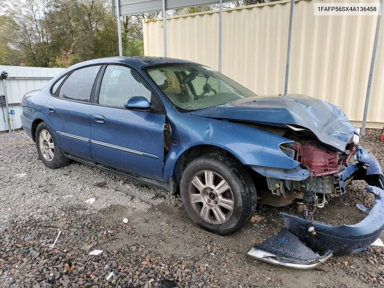 2004 Ford Taurus Sel VIN: 1FAFP56SX4A136458 Lot: 48061814