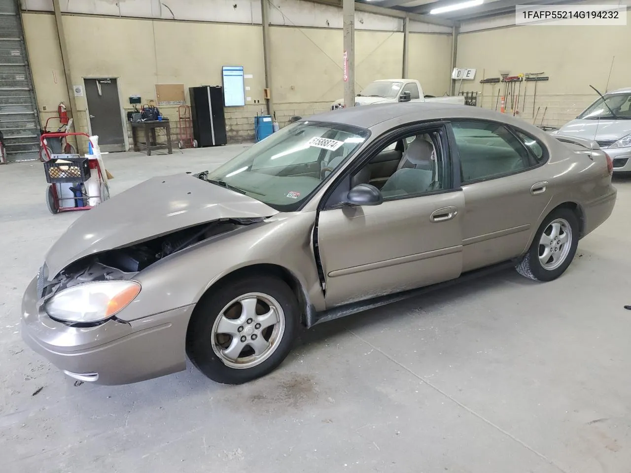 2004 Ford Taurus Ses VIN: 1FAFP55214G194232 Lot: 51588874