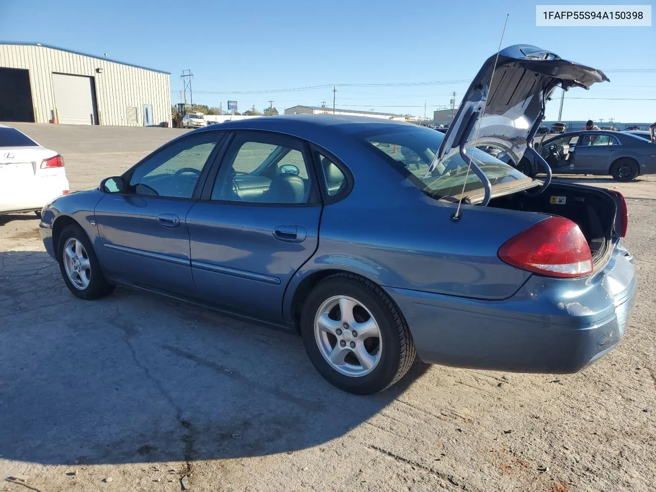 2004 Ford Taurus Ses VIN: 1FAFP55S94A150398 Lot: 52082704