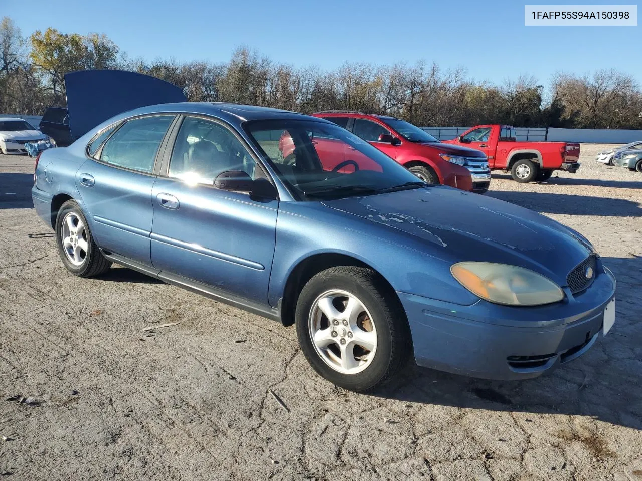 2004 Ford Taurus Ses VIN: 1FAFP55S94A150398 Lot: 52082704