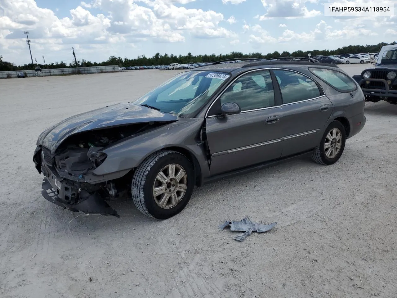 2004 Ford Taurus Sel VIN: 1FAHP59S34A118954 Lot: 52306834