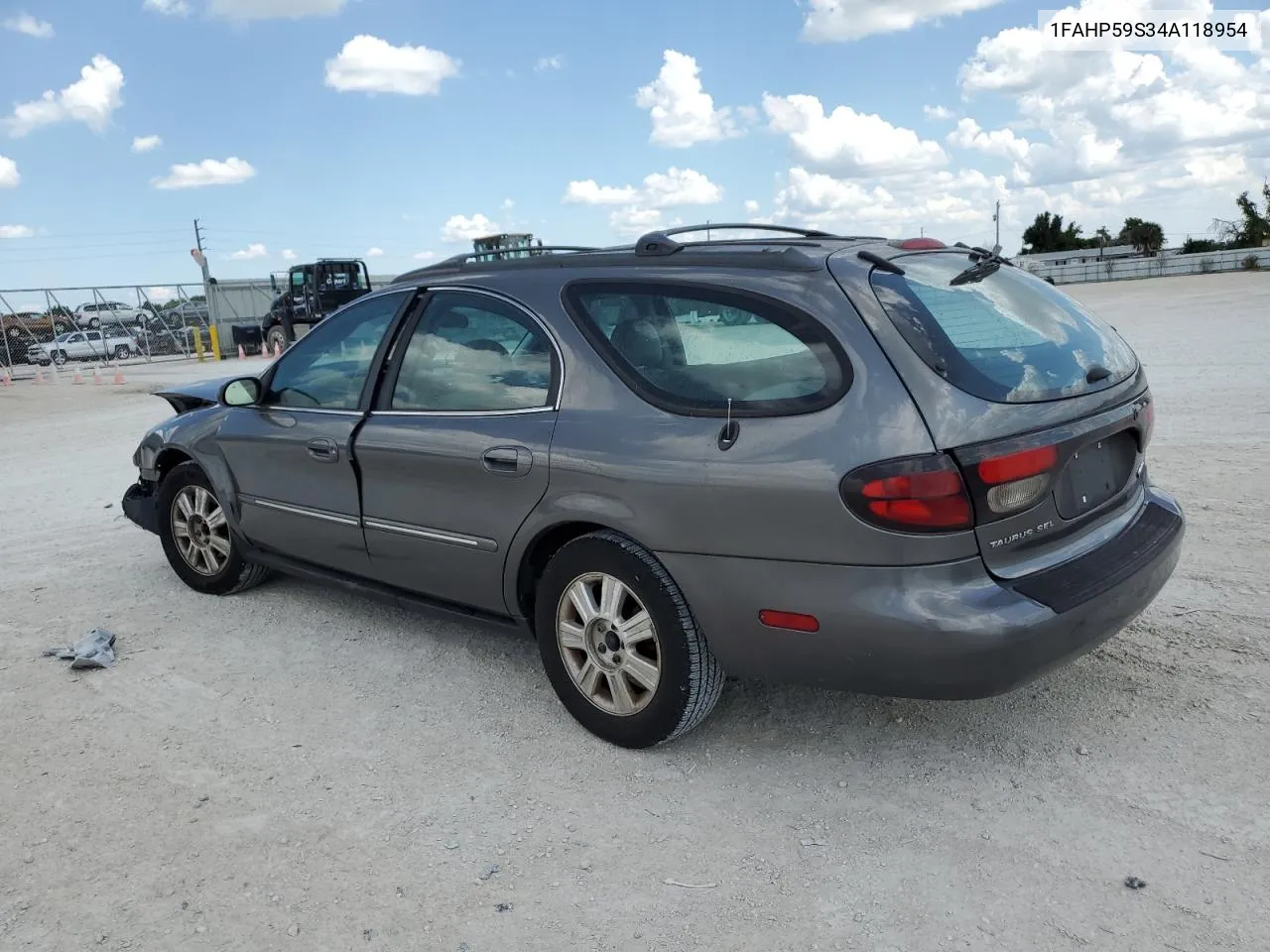 2004 Ford Taurus Sel VIN: 1FAHP59S34A118954 Lot: 52306834