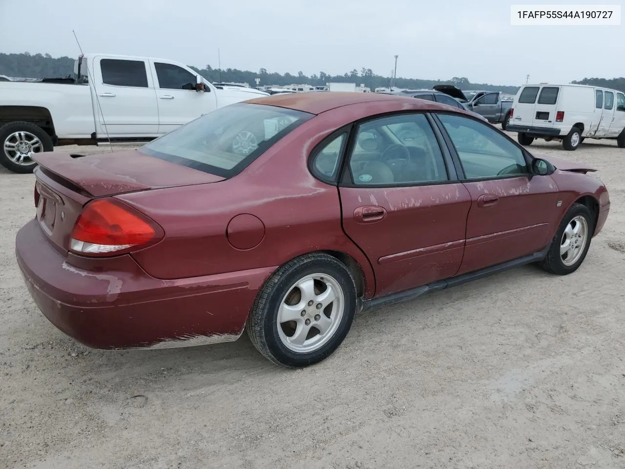 2004 Ford Taurus Ses VIN: 1FAFP55S44A190727 Lot: 54214494