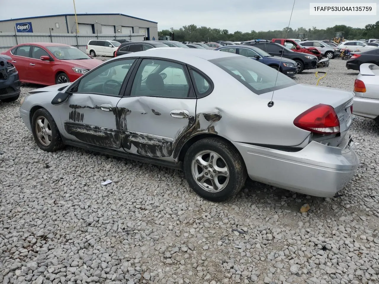 2004 Ford Taurus Se VIN: 1FAFP53U04A135759 Lot: 61473634