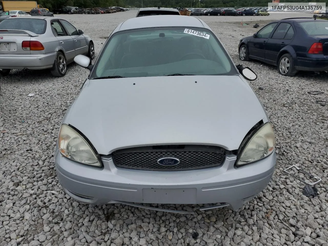 2004 Ford Taurus Se VIN: 1FAFP53U04A135759 Lot: 61473634