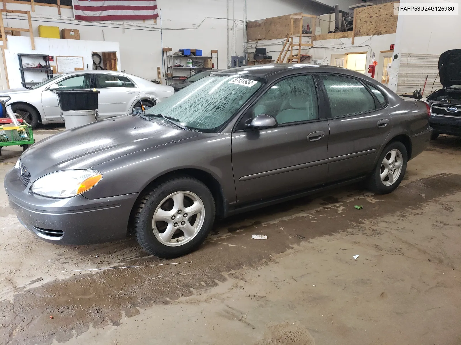 2004 Ford Taurus Se VIN: 1FAFP53U24G126980 Lot: 63131604