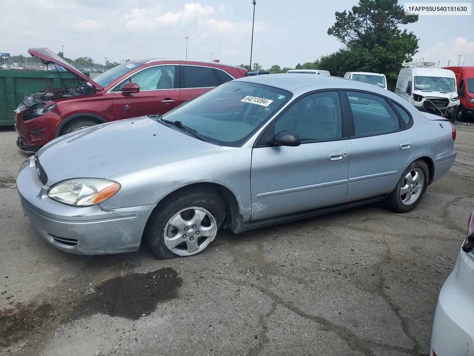 2004 Ford Taurus Ses VIN: 1FAFP55U54G151630 Lot: 64213394