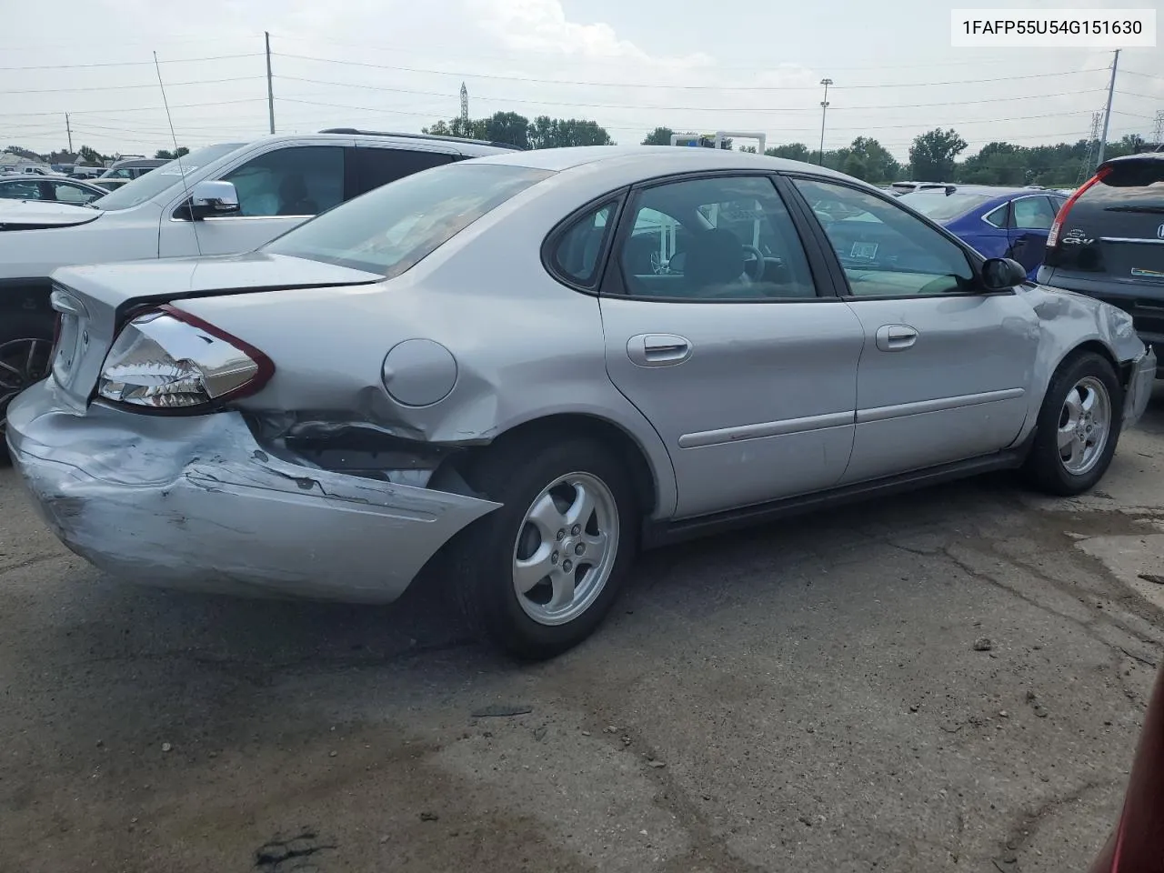 2004 Ford Taurus Ses VIN: 1FAFP55U54G151630 Lot: 64213394