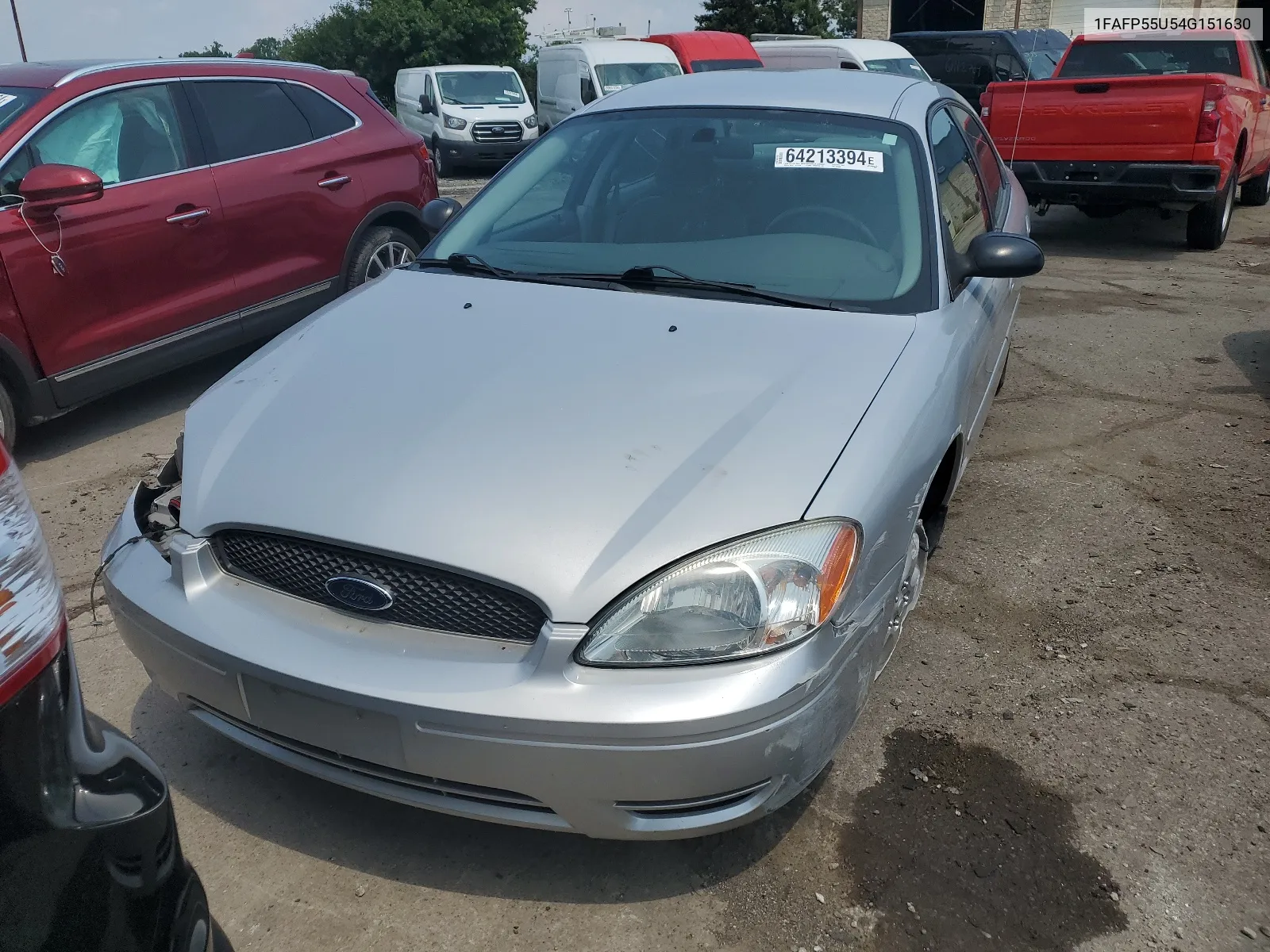 2004 Ford Taurus Ses VIN: 1FAFP55U54G151630 Lot: 64213394