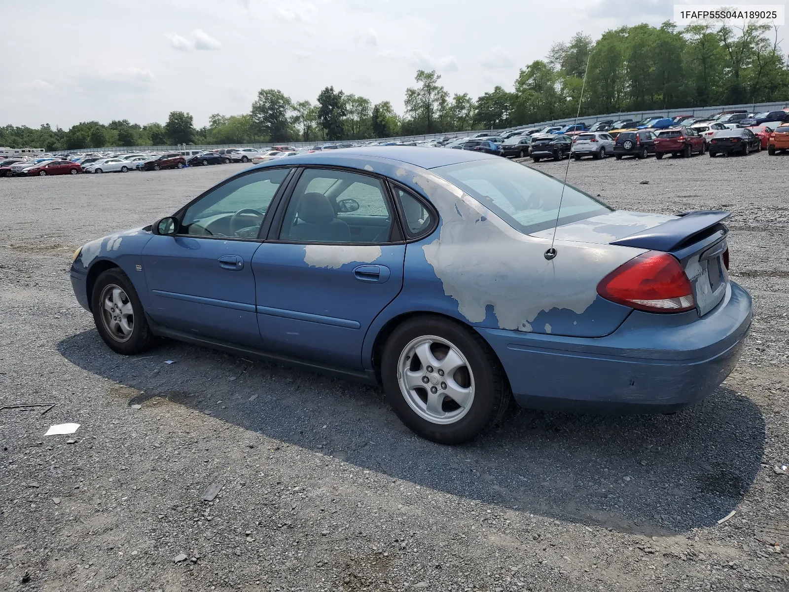 2004 Ford Taurus Ses VIN: 1FAFP55S04A189025 Lot: 64683494