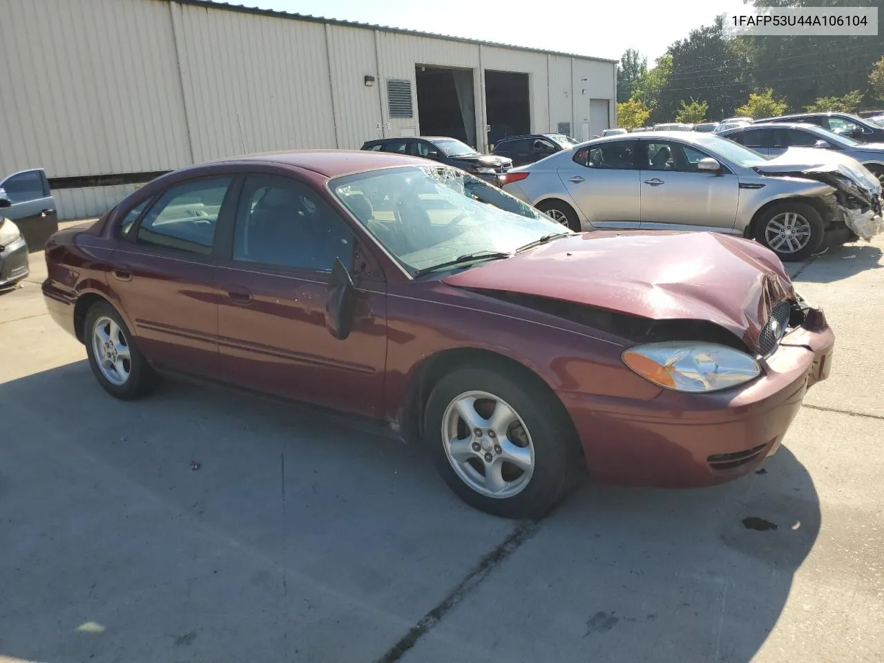 2004 Ford Taurus Se VIN: 1FAFP53U44A106104 Lot: 67842094