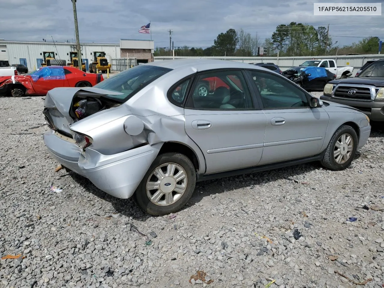 2005 Ford Taurus Sel VIN: 1FAFP56215A205510 Lot: 48338884