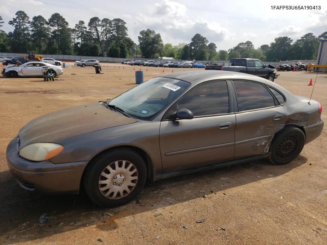 2005 Ford Taurus Se VIN: 1FAFP53U65A190413 Lot: 52305534