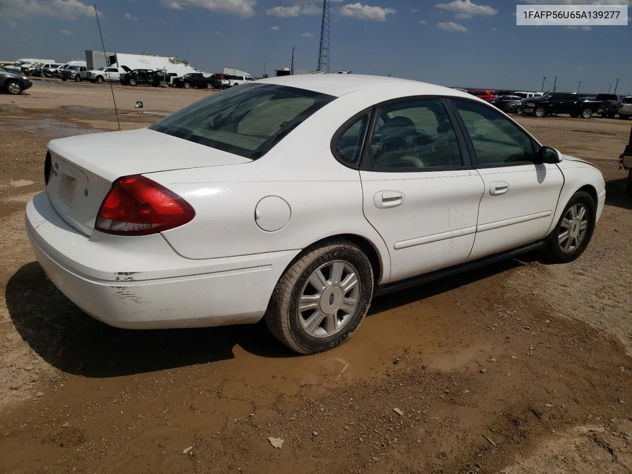 1FAFP56U65A139277 2005 Ford Taurus Sel