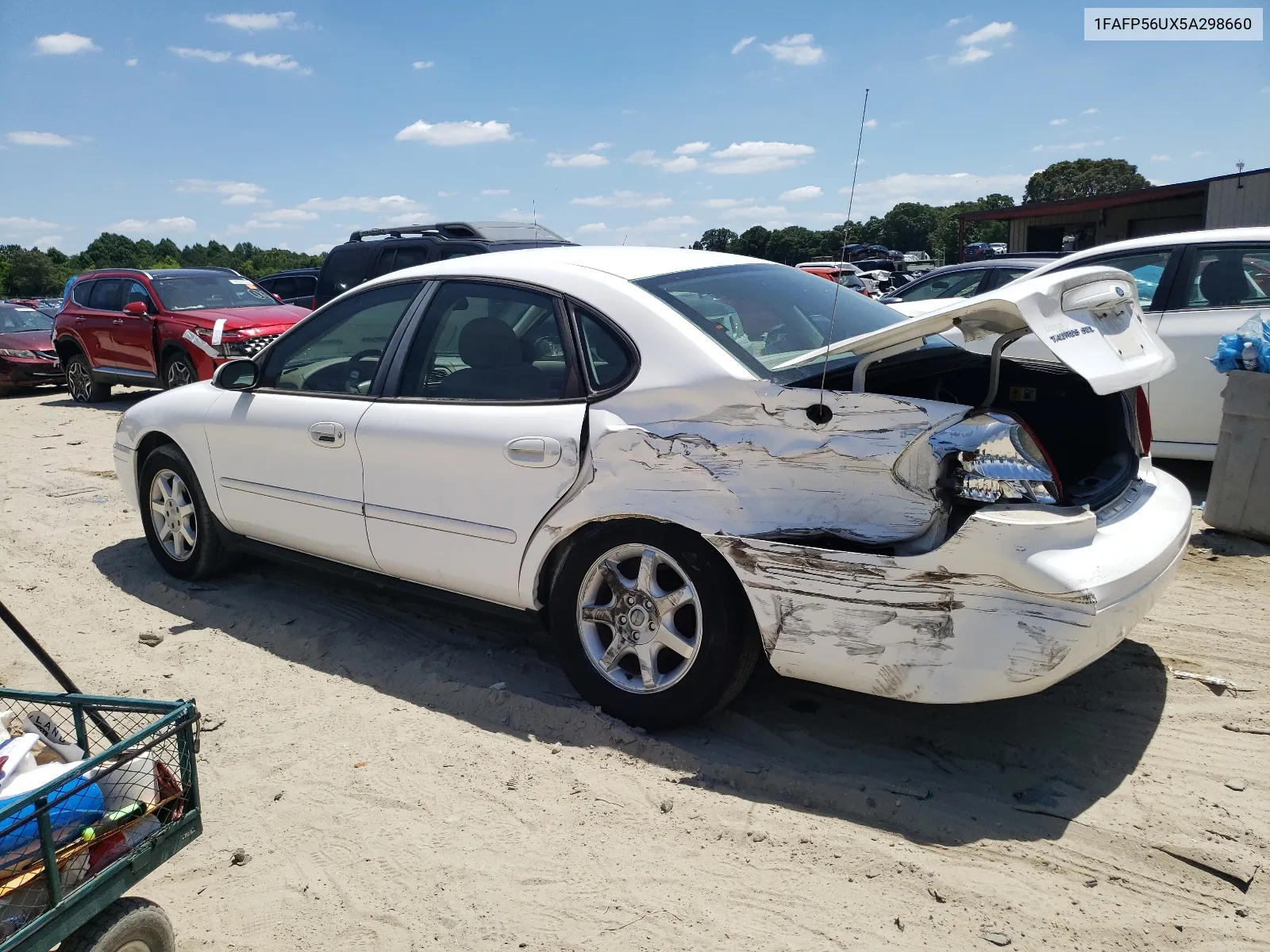 2005 Ford Taurus Sel VIN: 1FAFP56UX5A298660 Lot: 59904774