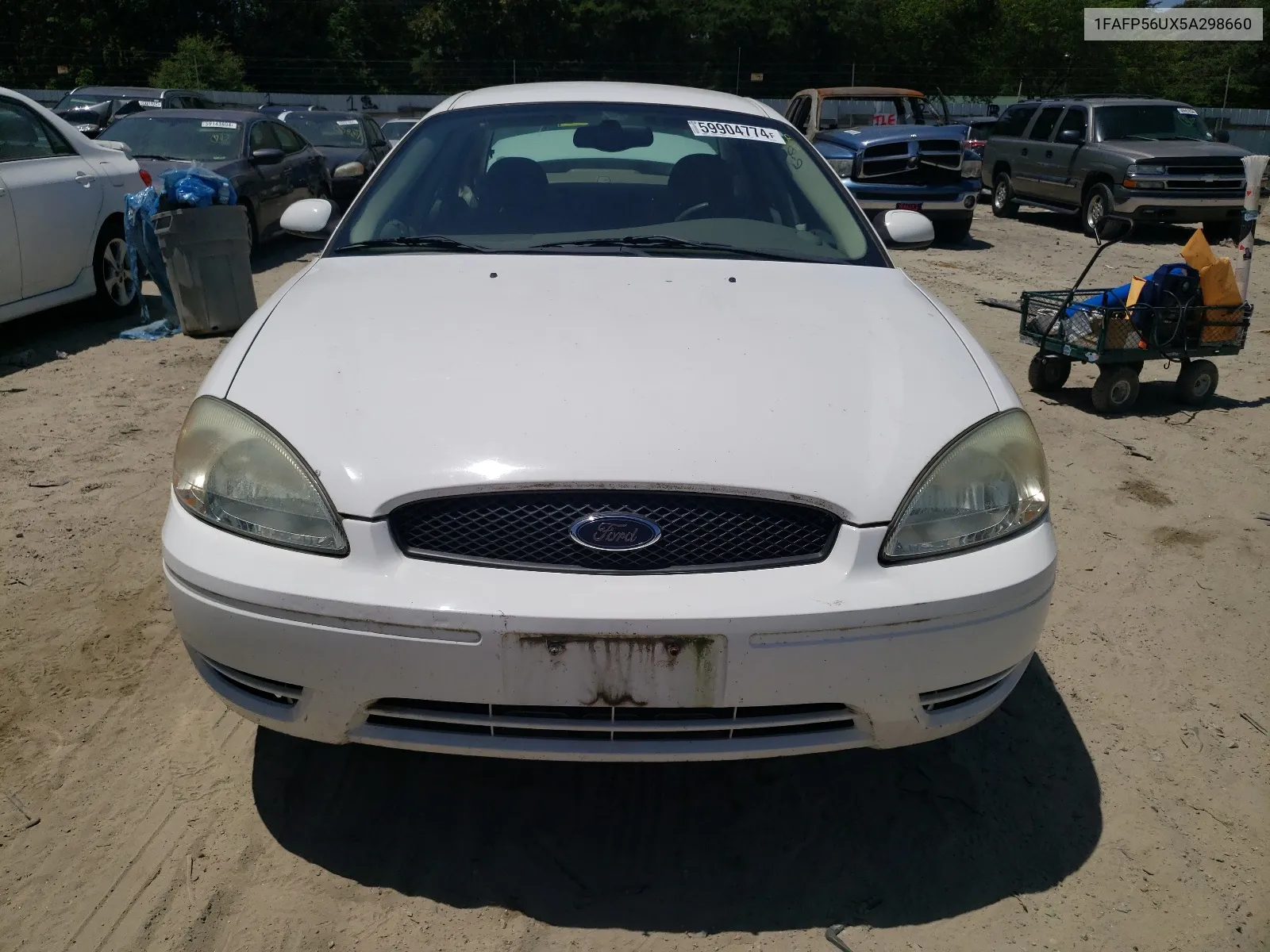 2005 Ford Taurus Sel VIN: 1FAFP56UX5A298660 Lot: 59904774