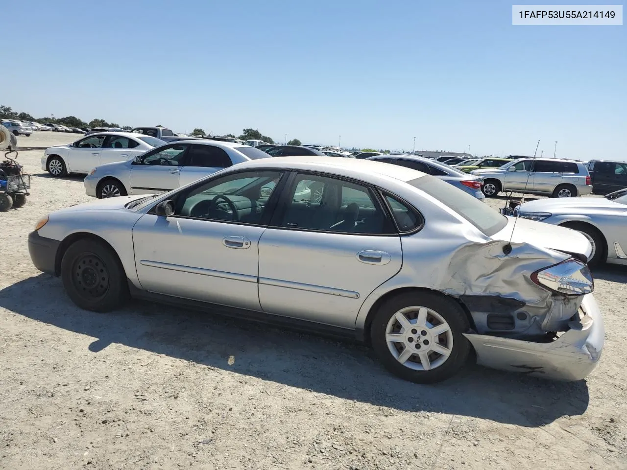 2005 Ford Taurus Se VIN: 1FAFP53U55A214149 Lot: 61529644