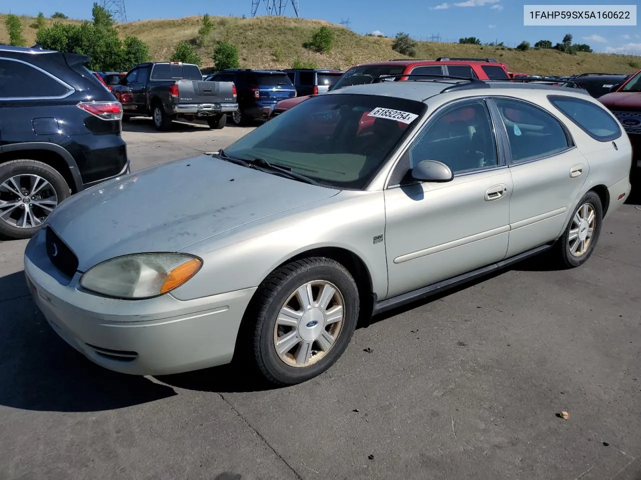 2005 Ford Taurus Sel VIN: 1FAHP59SX5A160622 Lot: 61852254