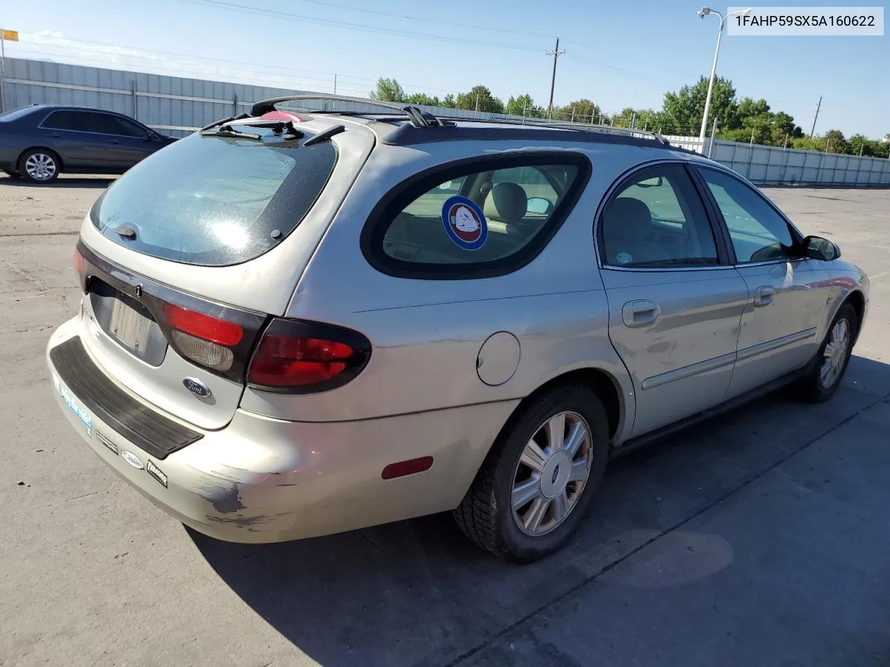 2005 Ford Taurus Sel VIN: 1FAHP59SX5A160622 Lot: 61852254