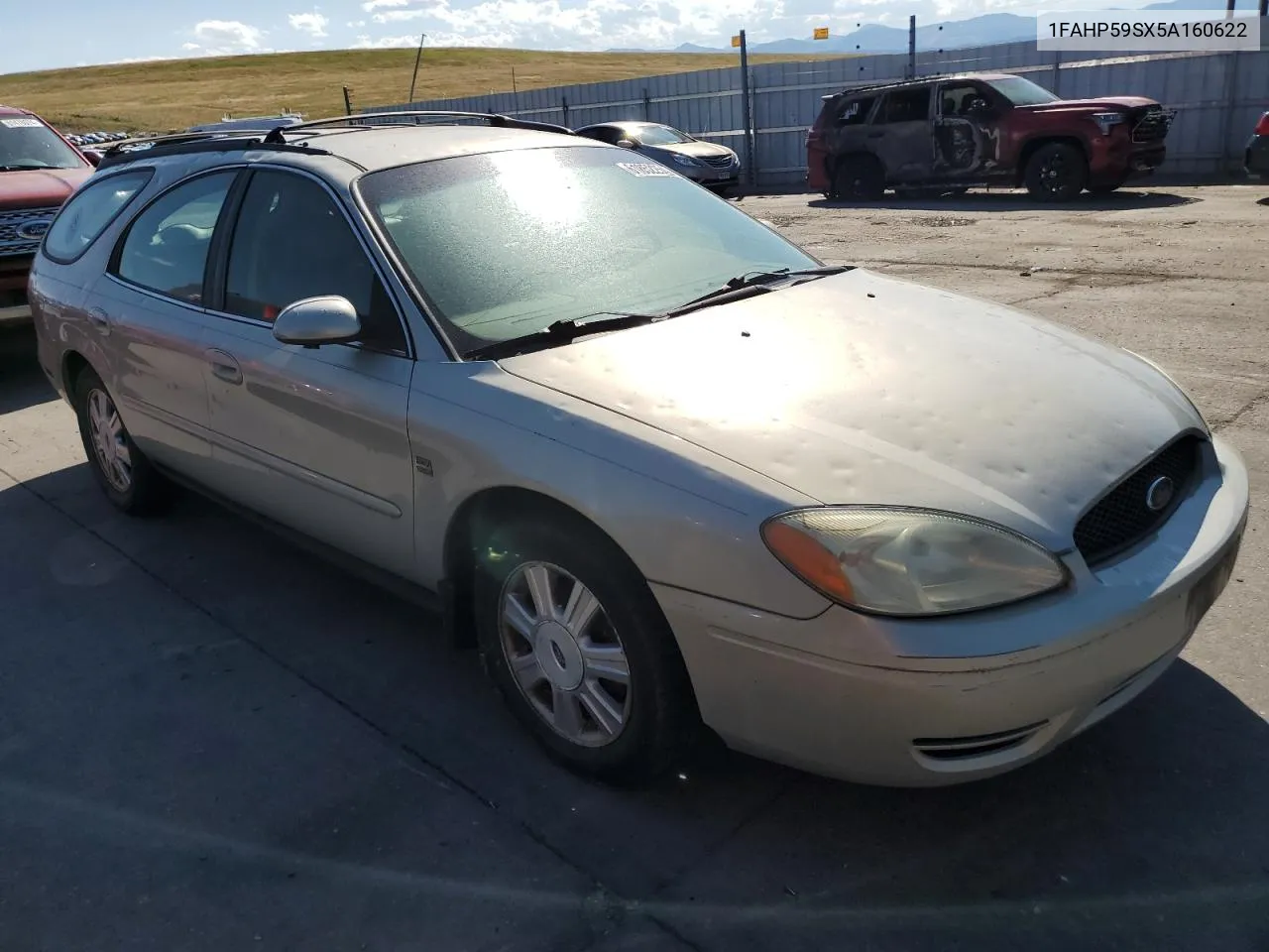 2005 Ford Taurus Sel VIN: 1FAHP59SX5A160622 Lot: 61852254