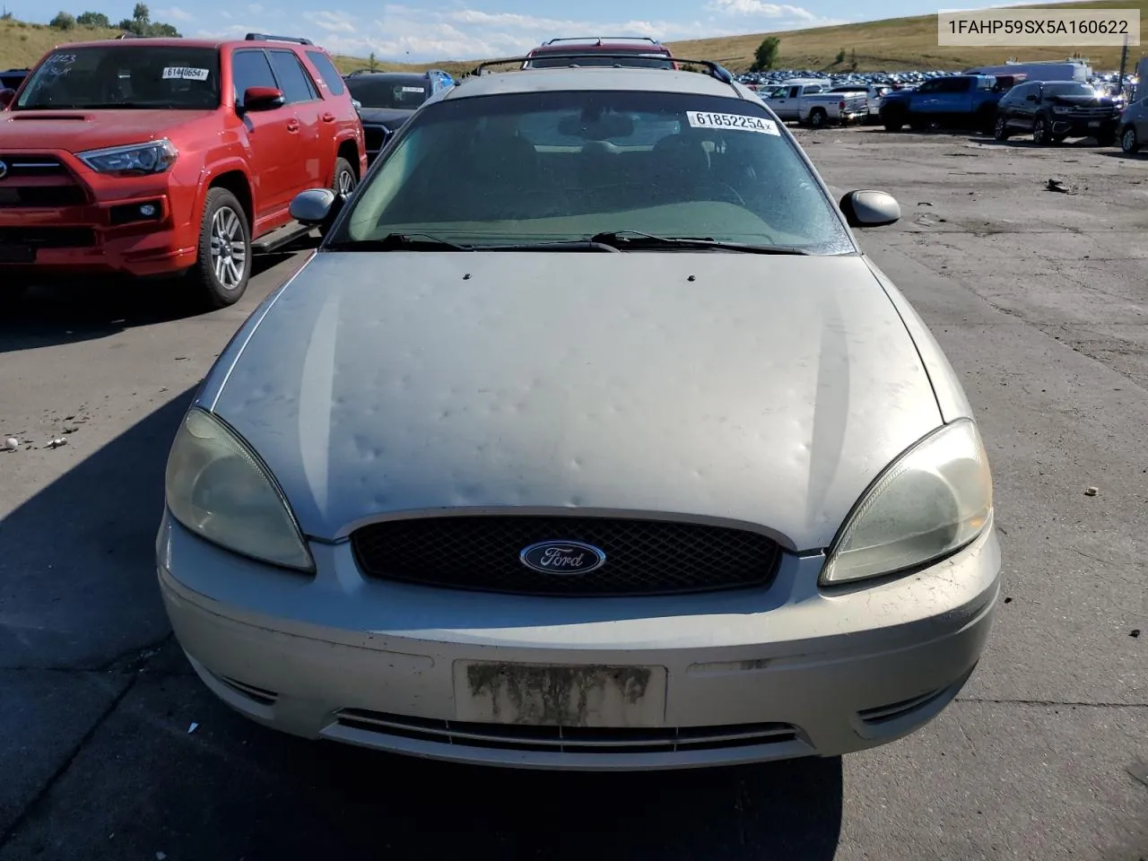 2005 Ford Taurus Sel VIN: 1FAHP59SX5A160622 Lot: 61852254