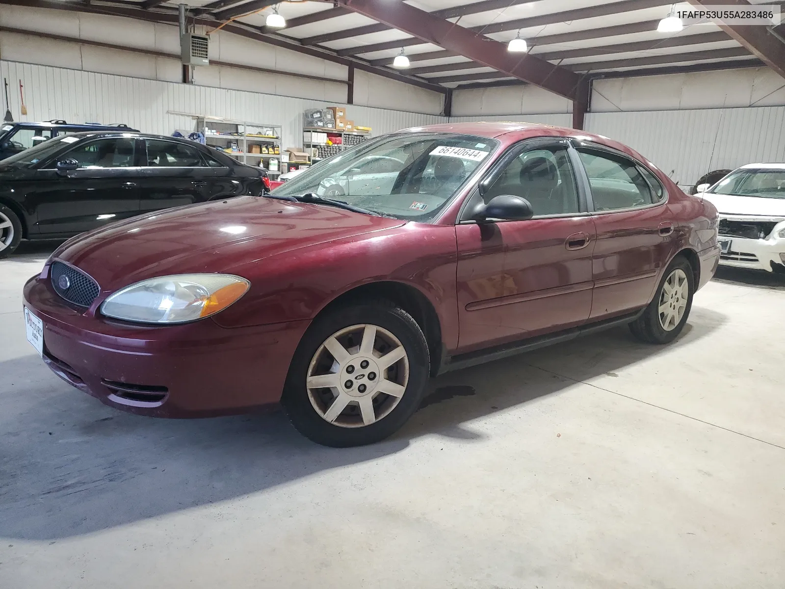 2005 Ford Taurus Se VIN: 1FAFP53U55A283486 Lot: 66140644