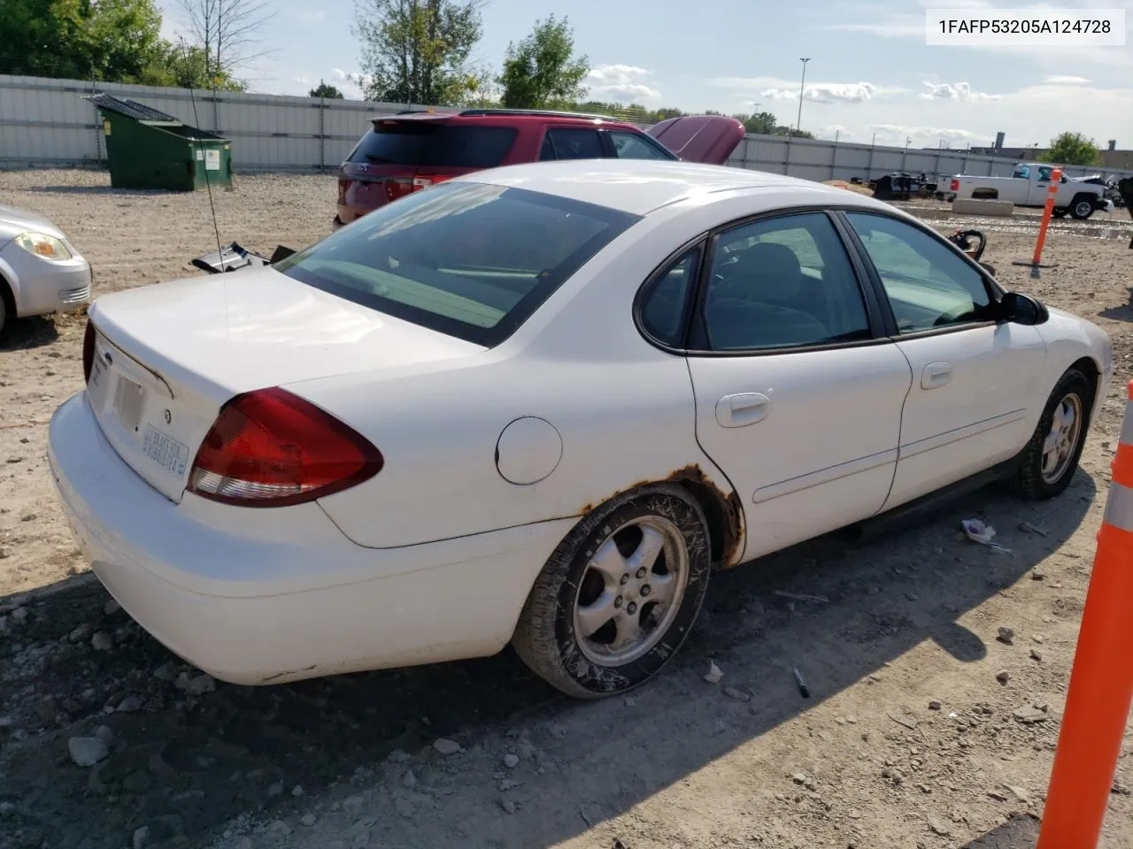 2005 Ford Taurus Se VIN: 1FAFP53205A124728 Lot: 66346664