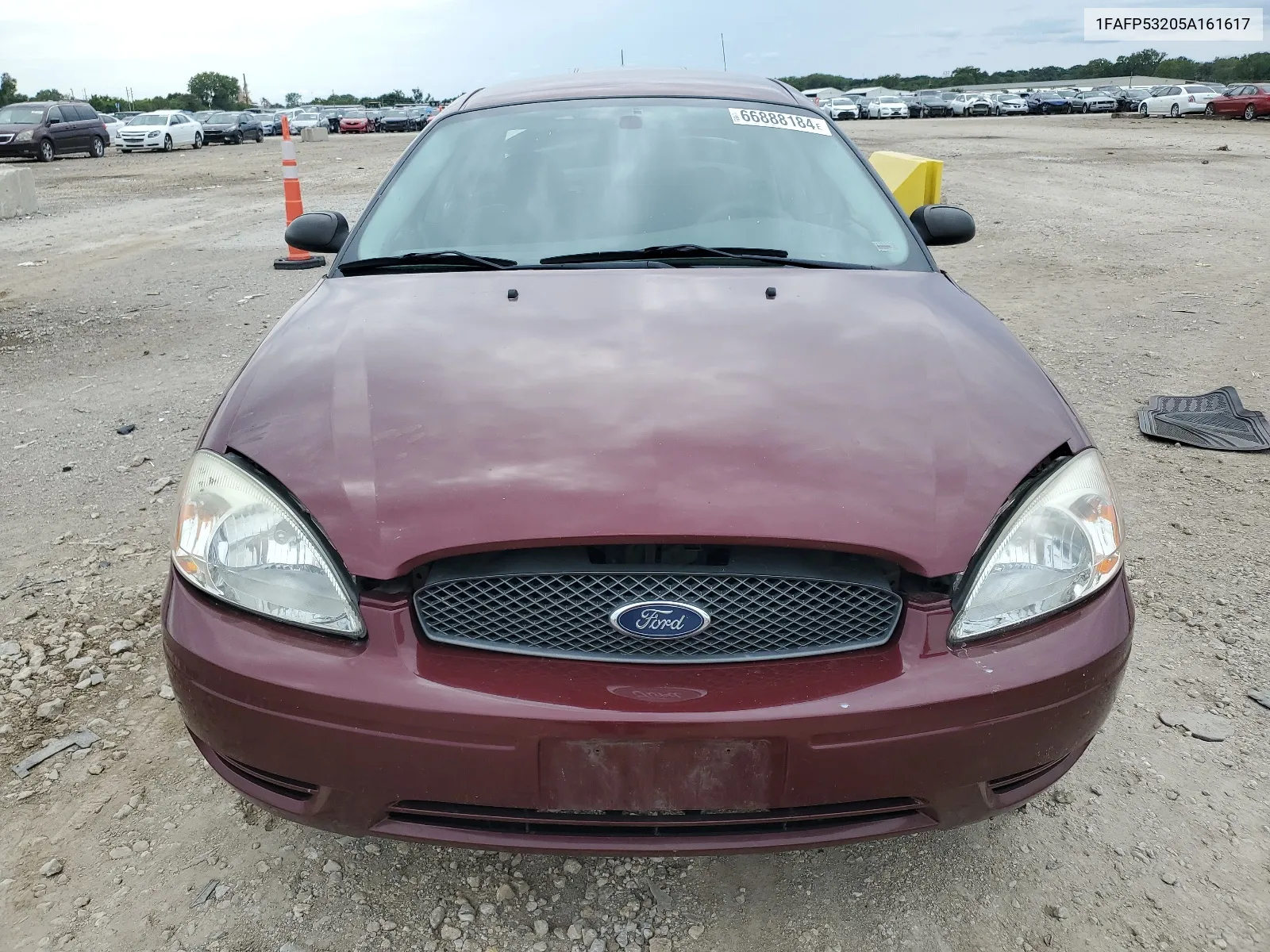 2005 Ford Taurus Se VIN: 1FAFP53205A161617 Lot: 66888184