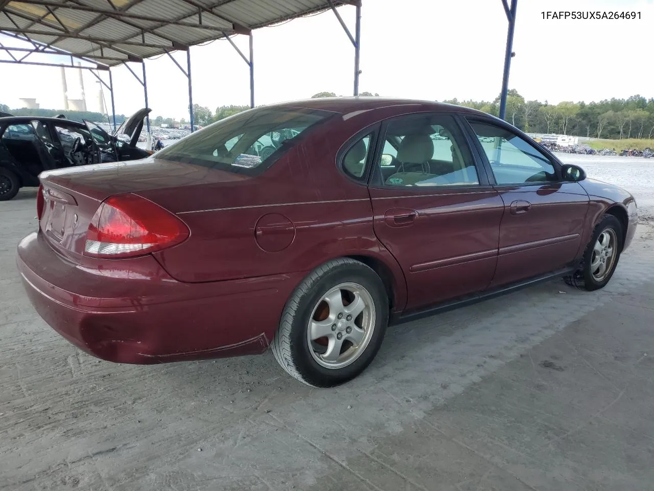 2005 Ford Taurus Se VIN: 1FAFP53UX5A264691 Lot: 69160234