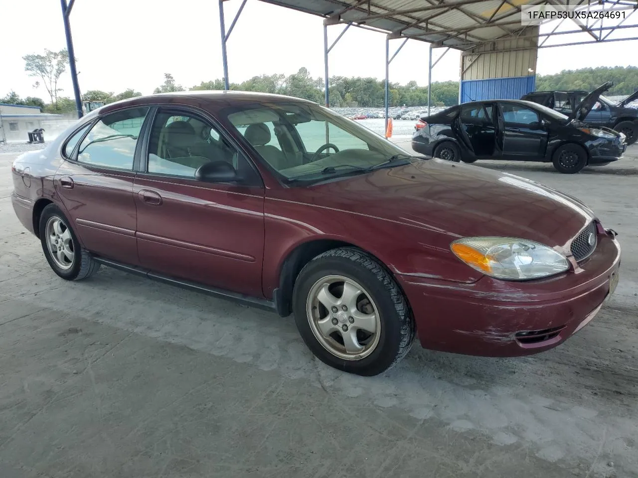 2005 Ford Taurus Se VIN: 1FAFP53UX5A264691 Lot: 69160234