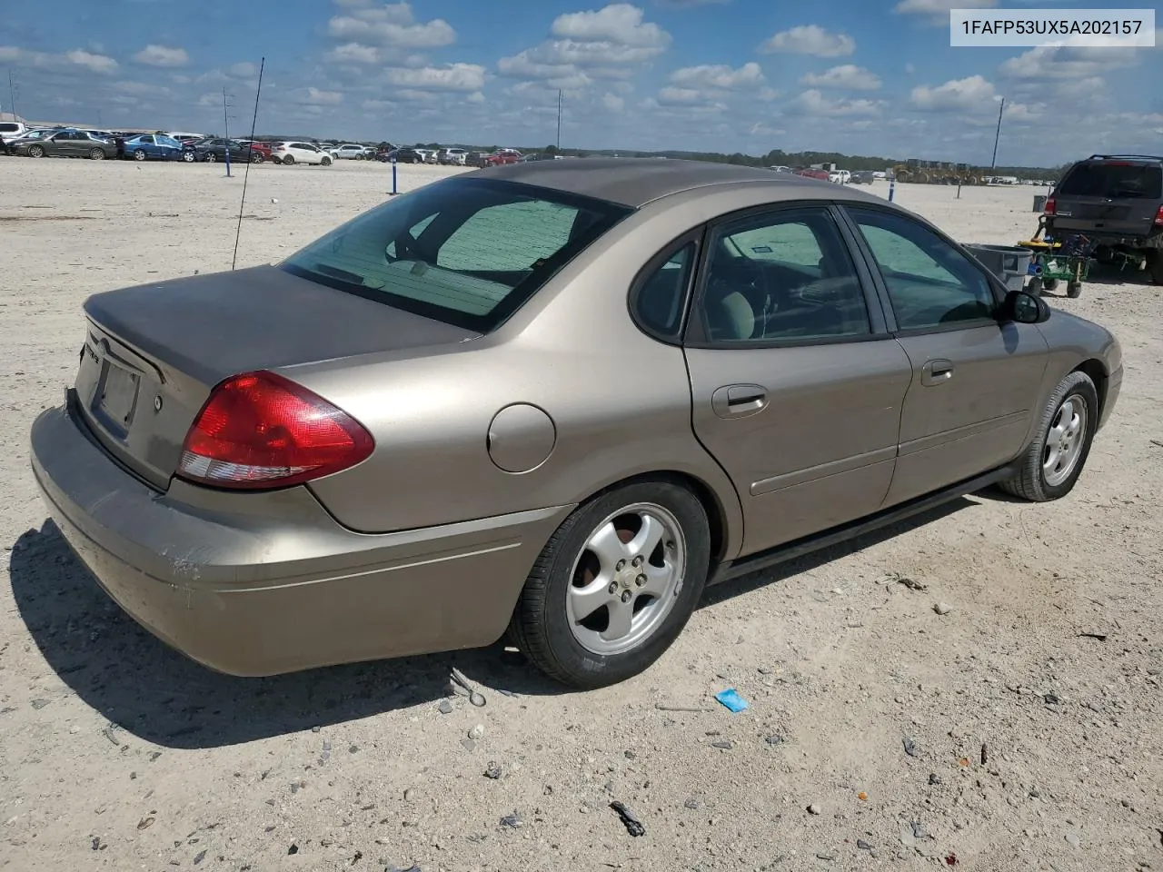 2005 Ford Taurus Se VIN: 1FAFP53UX5A202157 Lot: 71305184