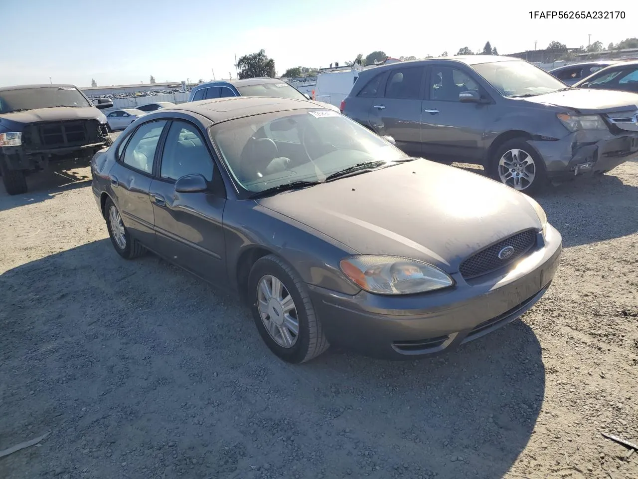 2005 Ford Taurus Sel VIN: 1FAFP56265A232170 Lot: 72589474