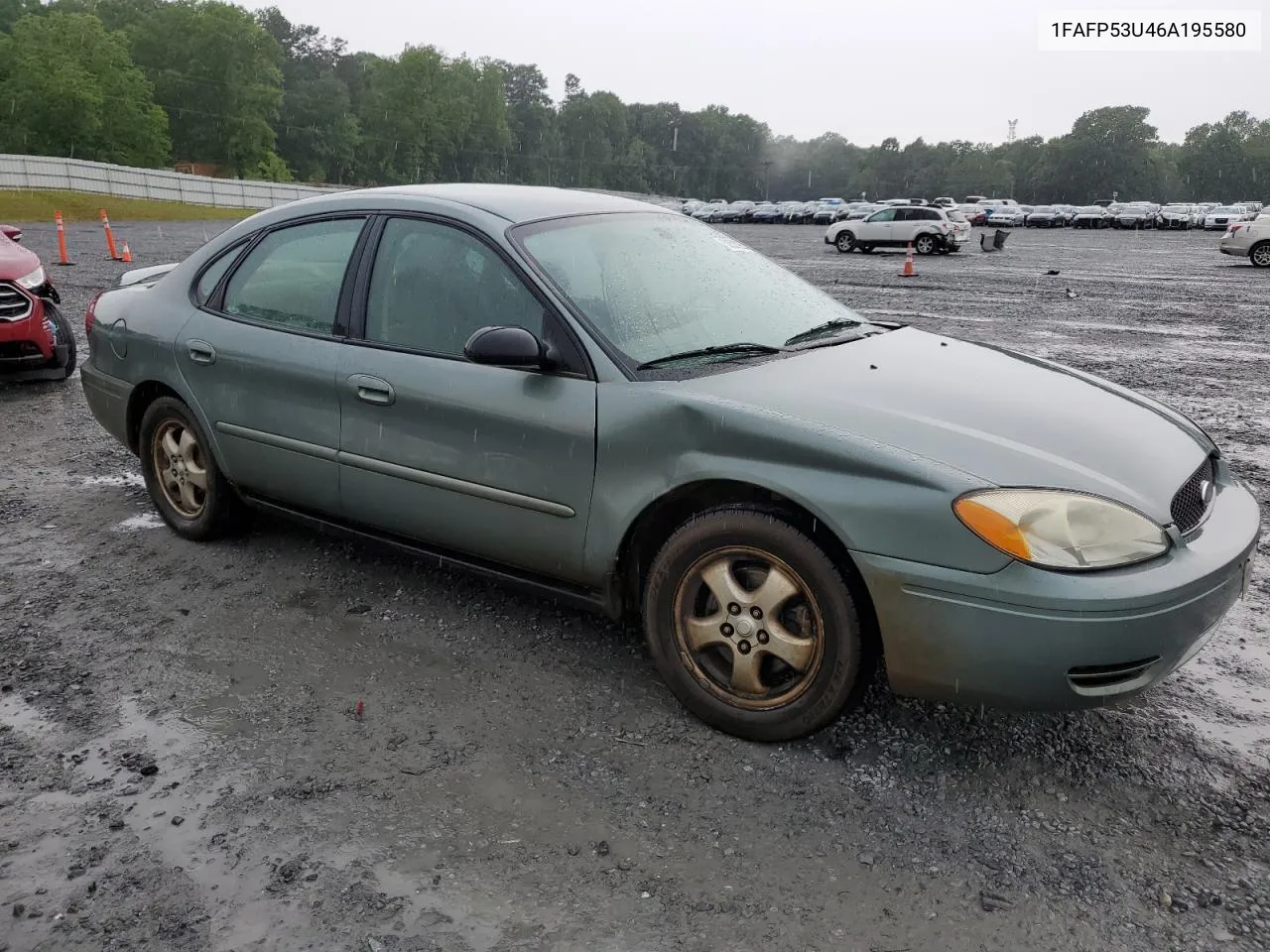 2006 Ford Taurus Se VIN: 1FAFP53U46A195580 Lot: 53539284