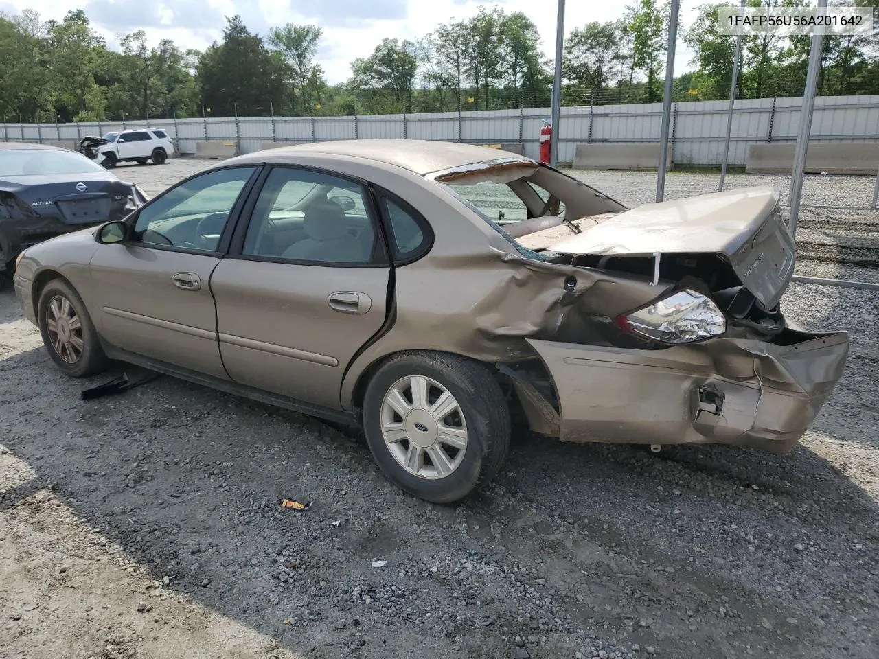 1FAFP56U56A201642 2006 Ford Taurus Sel