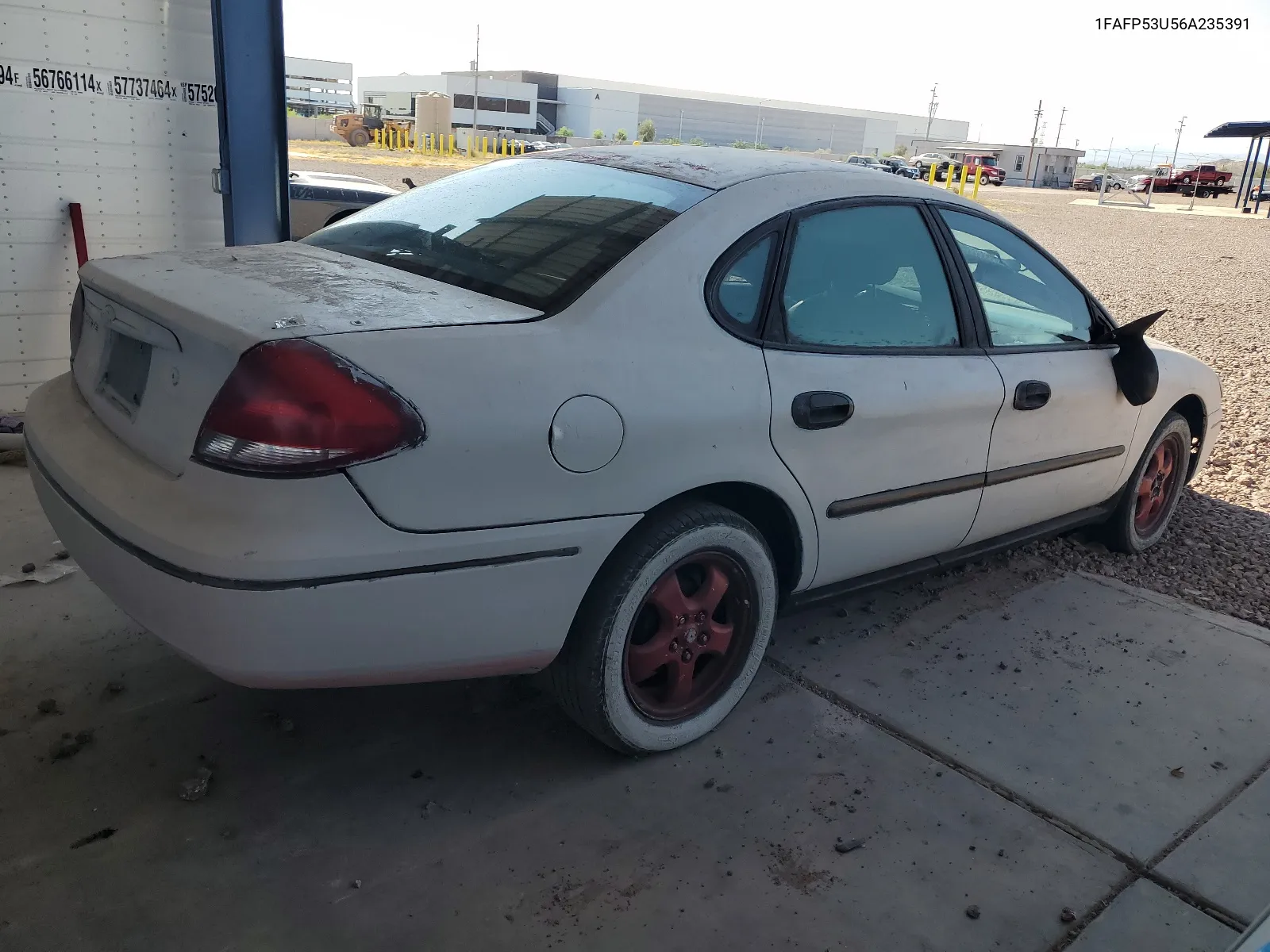 2006 Ford Taurus Se VIN: 1FAFP53U56A235391 Lot: 58986764