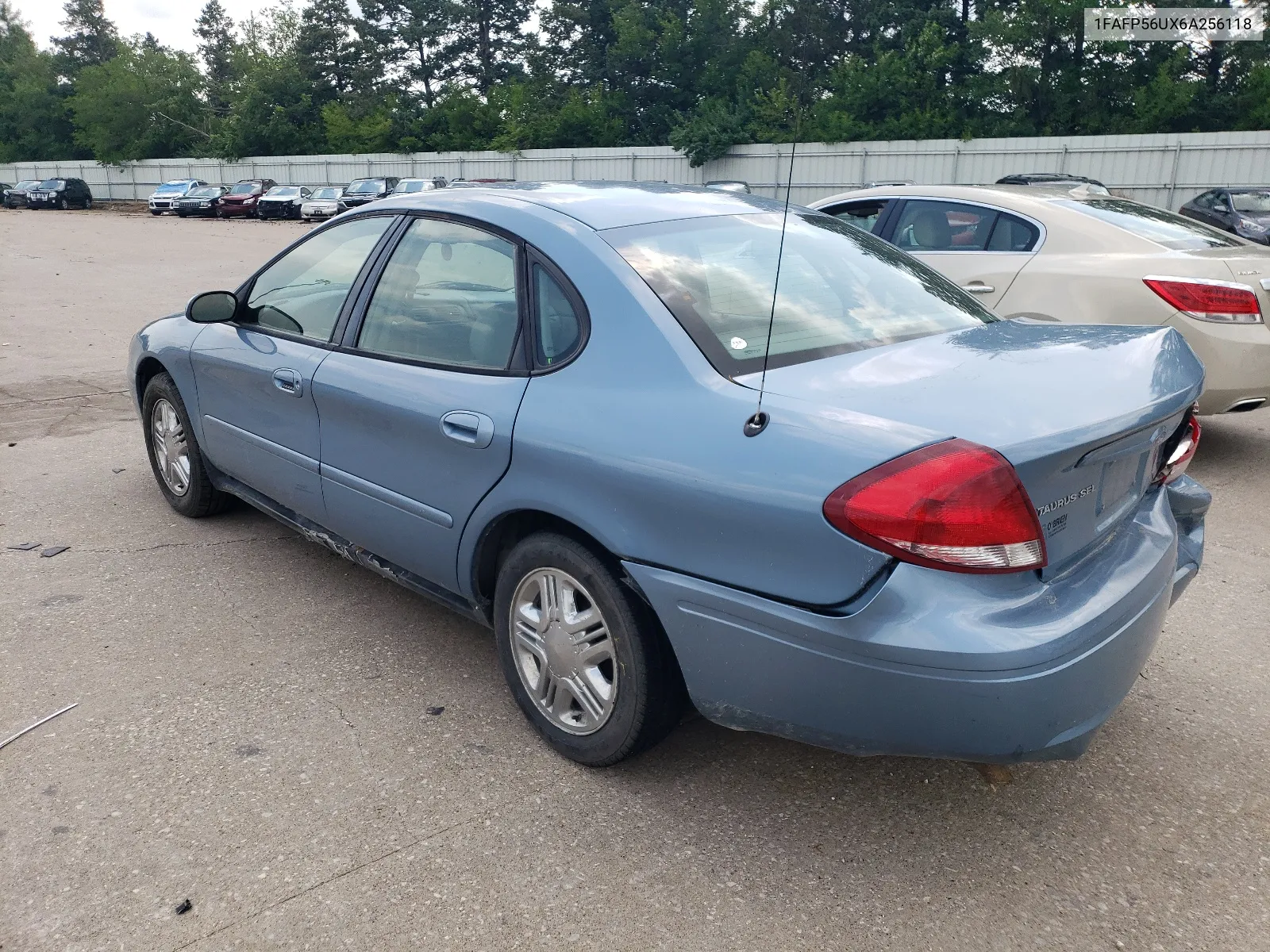 2006 Ford Taurus Sel VIN: 1FAFP56UX6A256118 Lot: 62953854