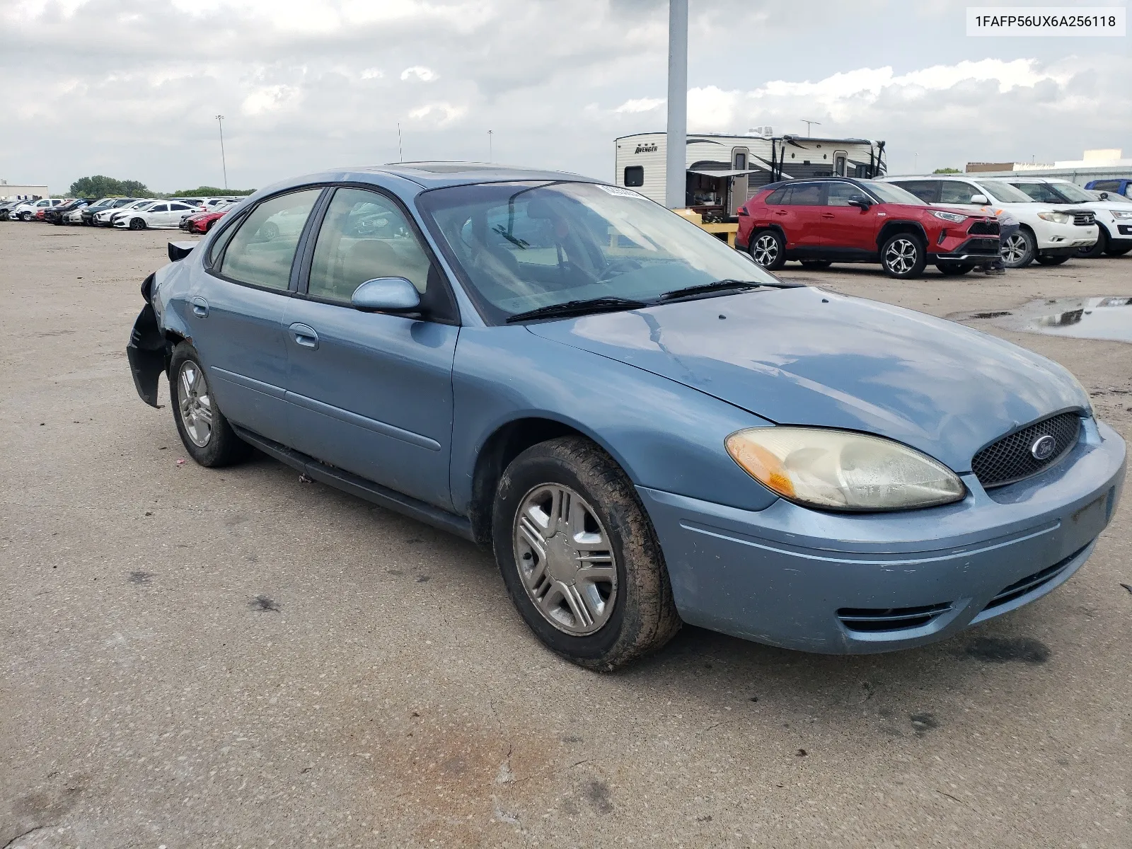 2006 Ford Taurus Sel VIN: 1FAFP56UX6A256118 Lot: 62953854