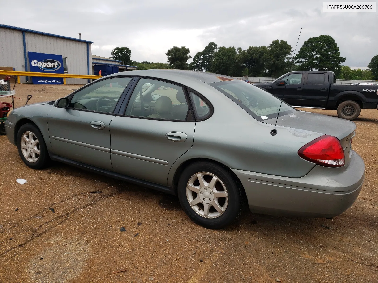 2006 Ford Taurus Sel VIN: 1FAFP56U86A206706 Lot: 63351504