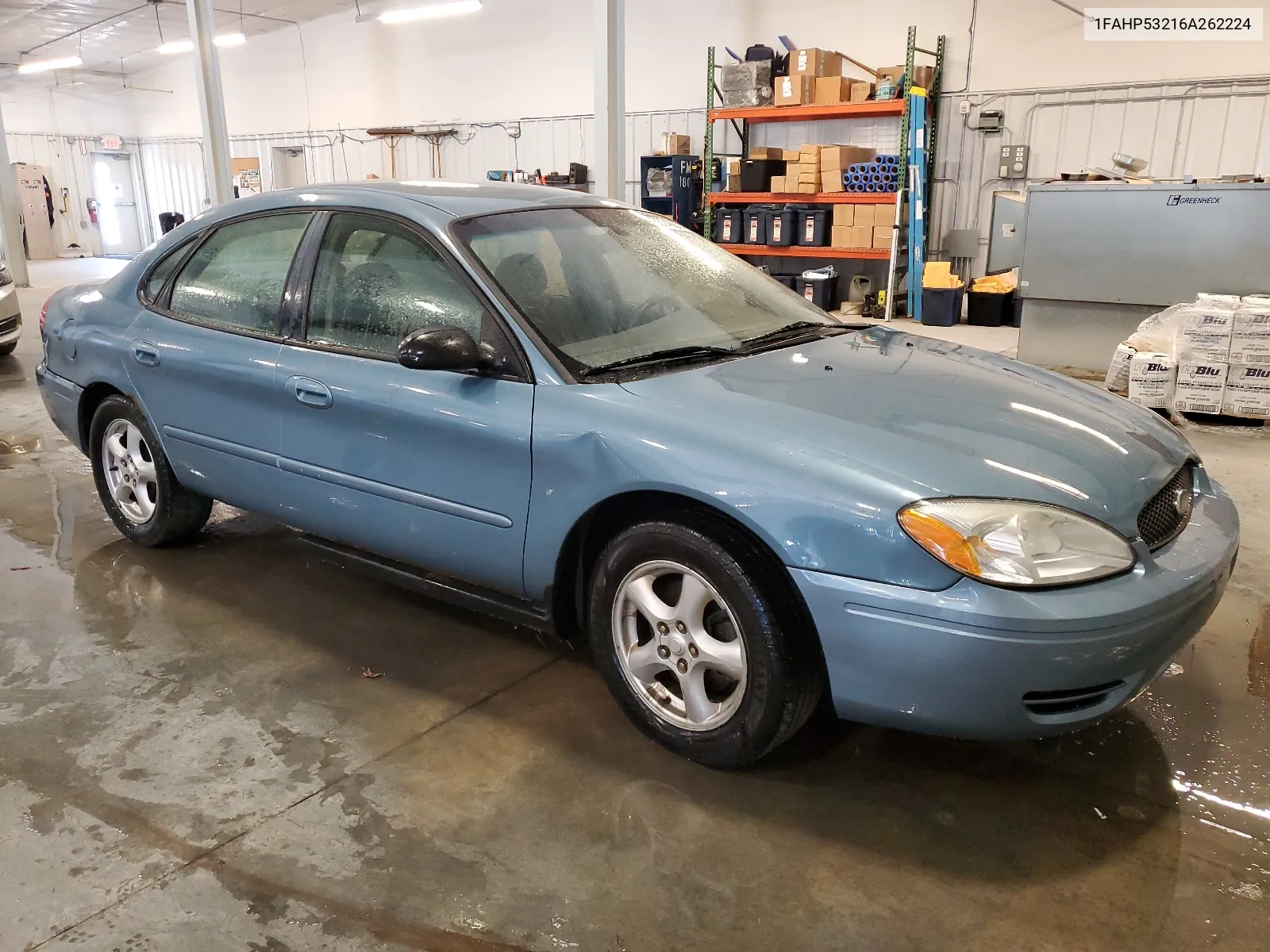 2006 Ford Taurus Se VIN: 1FAHP53216A262224 Lot: 63746874