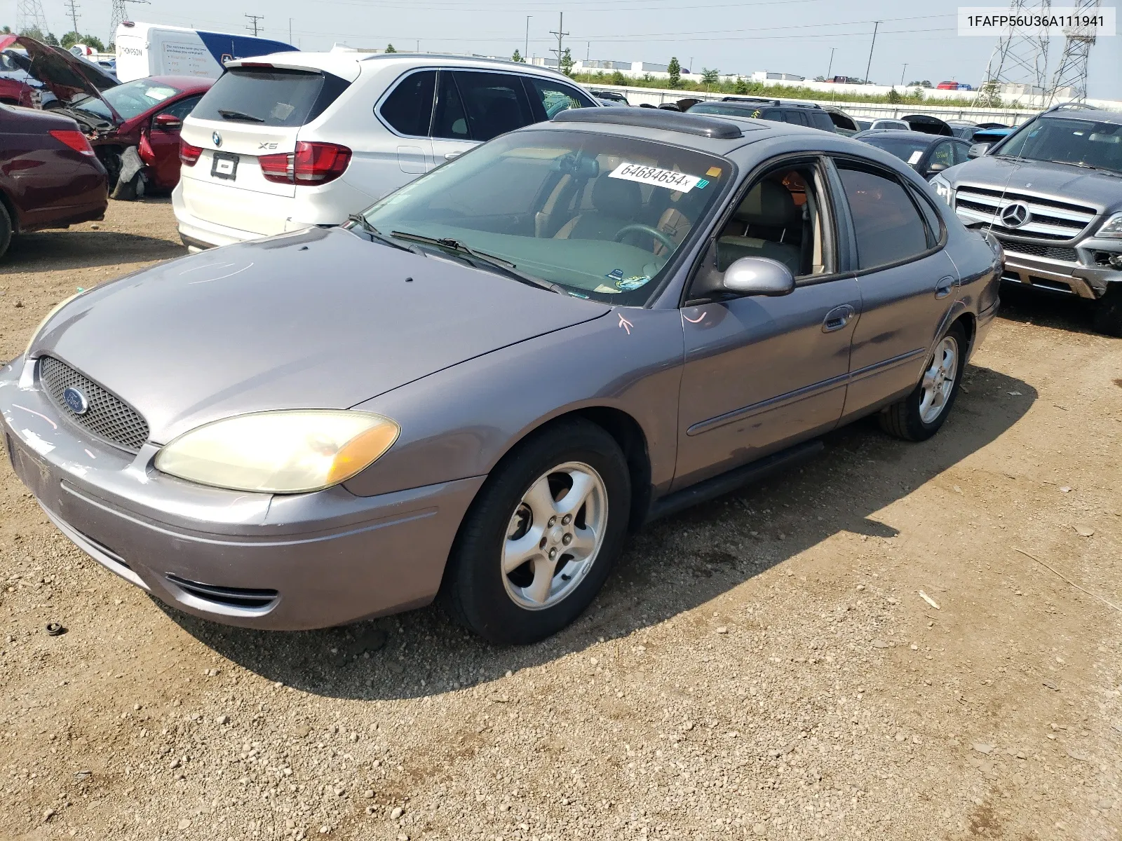 1FAFP56U36A111941 2006 Ford Taurus Sel