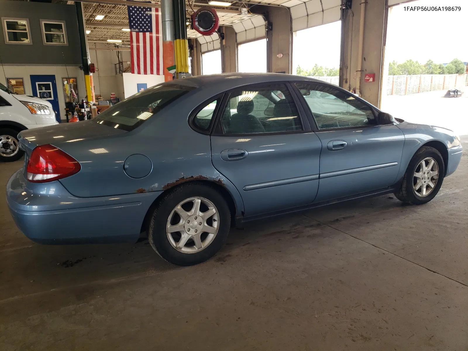 2006 Ford Taurus Sel VIN: 1FAFP56U06A198679 Lot: 65052274