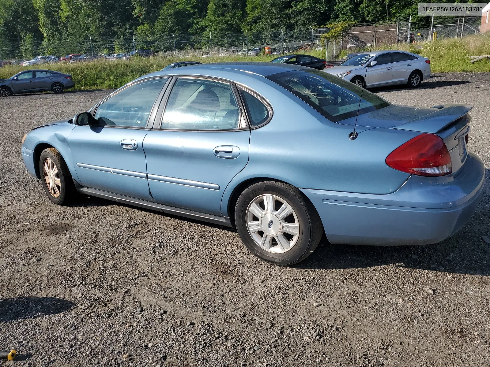 2006 Ford Taurus Sel VIN: 1FAFP56U26A183780 Lot: 66713024