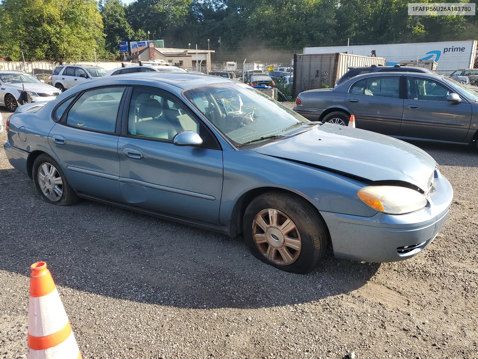 2006 Ford Taurus Sel VIN: 1FAFP56U26A183780 Lot: 66713024