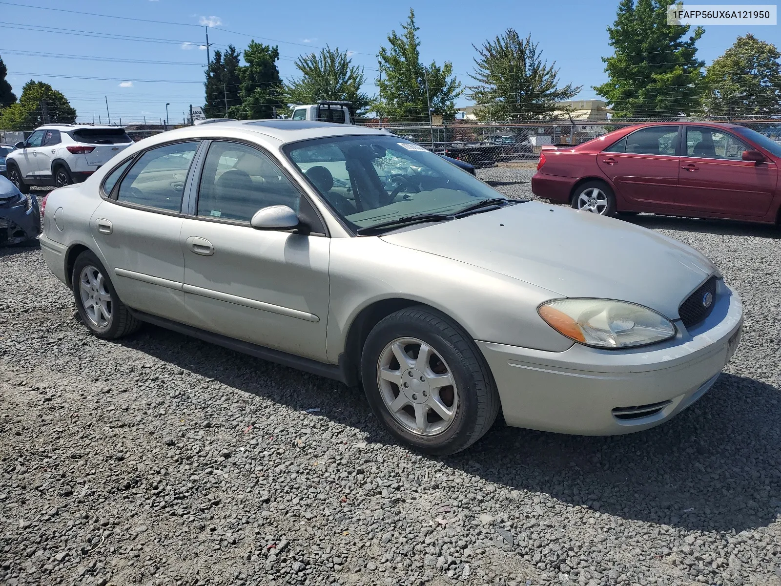 2006 Ford Taurus Sel VIN: 1FAFP56UX6A121950 Lot: 67980604