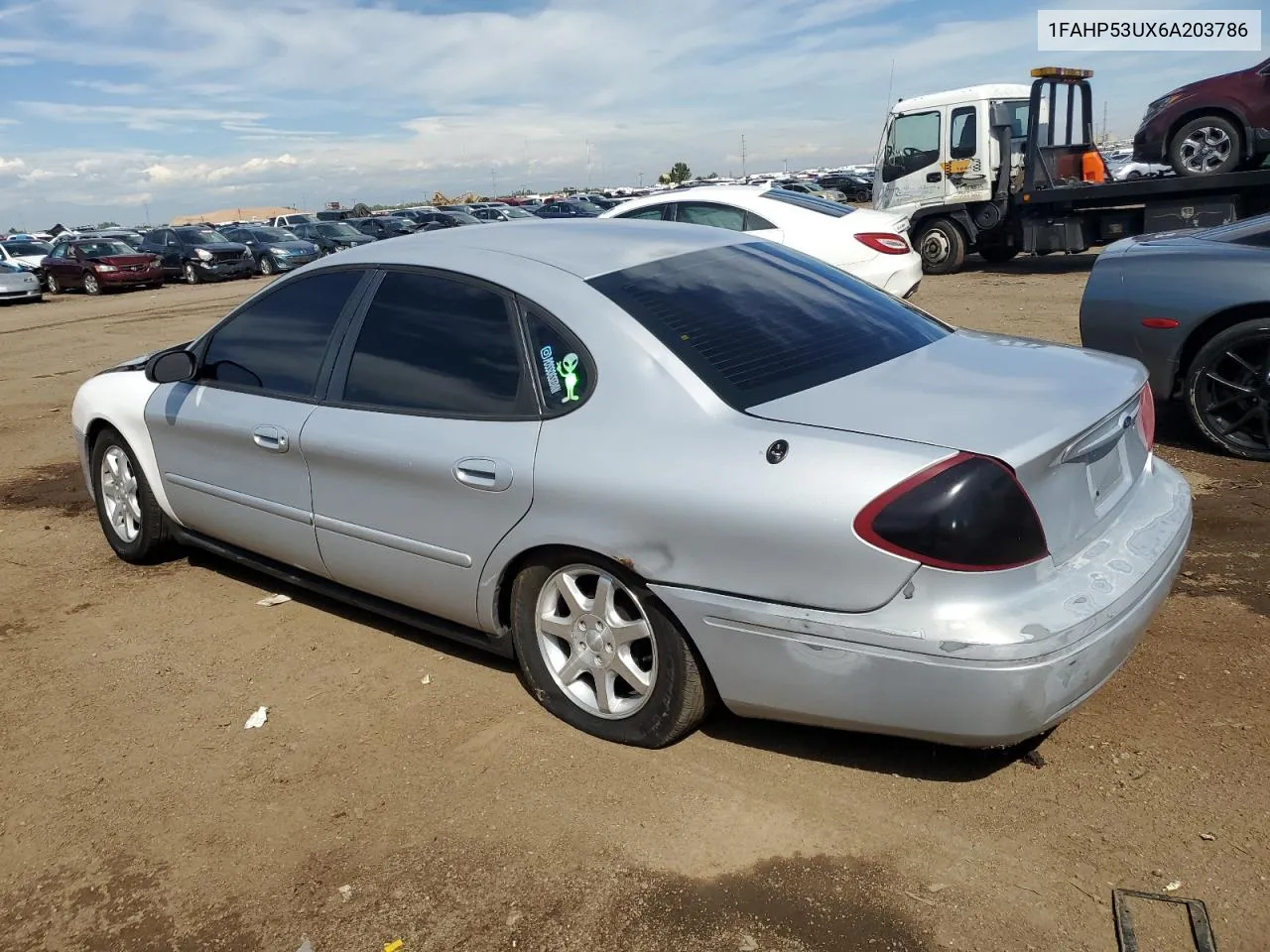 1FAHP53UX6A203786 2006 Ford Taurus Se