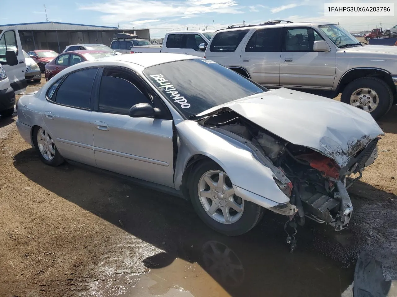 1FAHP53UX6A203786 2006 Ford Taurus Se