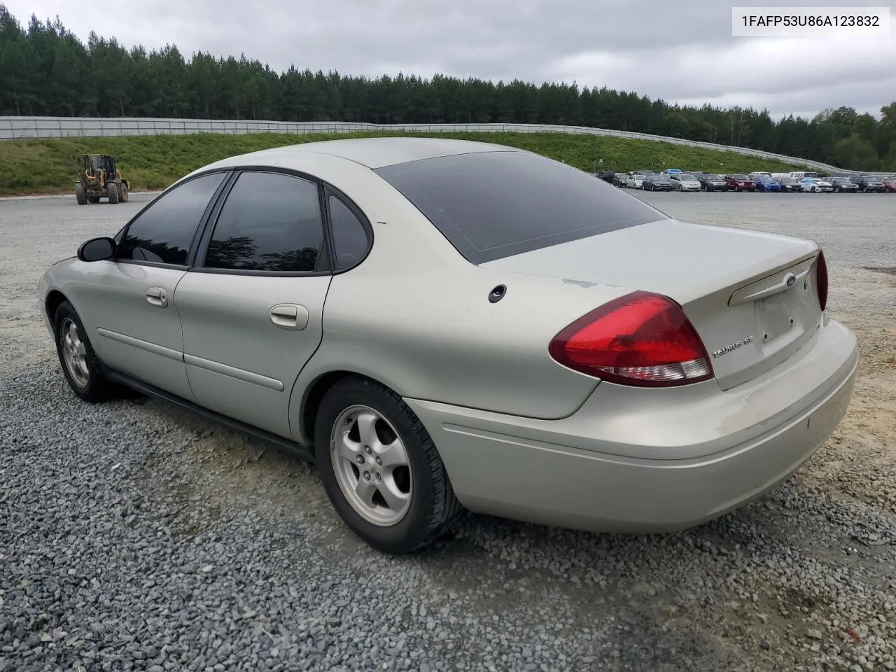 2006 Ford Taurus Se VIN: 1FAFP53U86A123832 Lot: 69588304